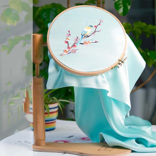 Tool Set Embroidery Wood Hoop Stand
