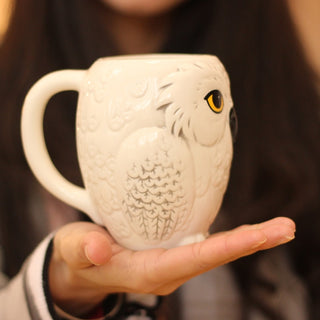 3D Animal Cups Owl Mug Ceramic Mug Coffee Cup Cute Office Mugs