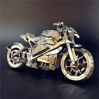MODEL 3D Metal puzzle Vengeance Motorcycle Collection Puzzle 1:16 l DIY 3D Laser Cut Model puzzle toys for adult