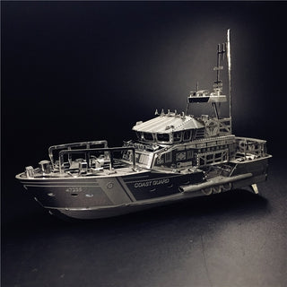 MODEL 3D Metal kits DIY Puzzle Assembly Model LIFEBOAT  C22201 1:100 2 Sheets Stainless Steel Creative toys gift
