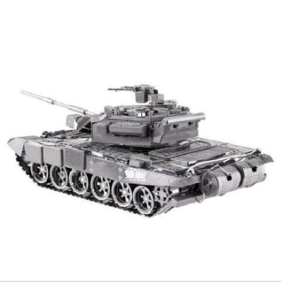 Piececool tank models 3D Metal Puzzle T-90A TANK Model DIY Laser Cutting Assemble Jigsaw Toy Desktop decoration GIFT For Adult