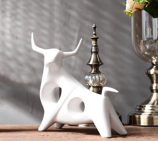 Simple Modern Ceramic Figurines Home Decoration