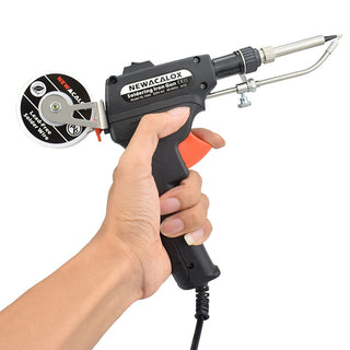Hand-held Internal Heating Soldering Iron Automatically Send Tin Gun Soldering Welding Repair Tool Model Games Workshop and Assembly Electronics PCB Board