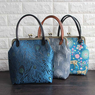 DIY Sewing Kit Fabric Women Handbags - PU Bag strap